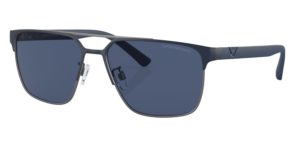 EMPORIO ARMANI EA2134 316280 58 - Matte Blue/Gunmetal / Dark Blue #id:ea2134316280_s:100105