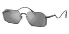 EMPORIO ARMANI EA2136 30016G 58 - Matte Black / Gray Mirrored Silver #id:ea213630016g_s:100105