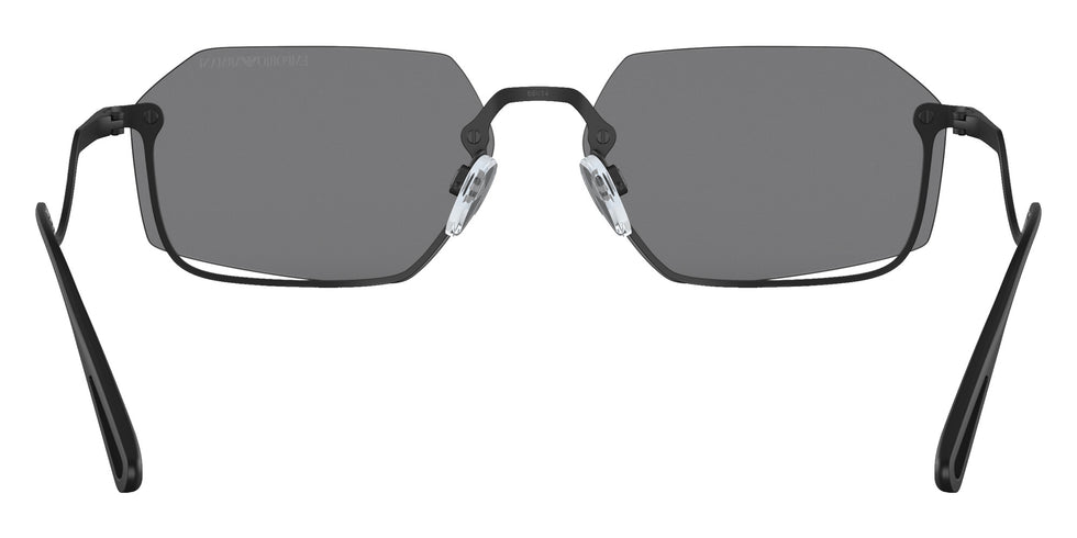 EMPORIO ARMANI EA2136 30016G 58 - Matte Black / Gray Mirrored Silver #id:ea213630016g_s:100115