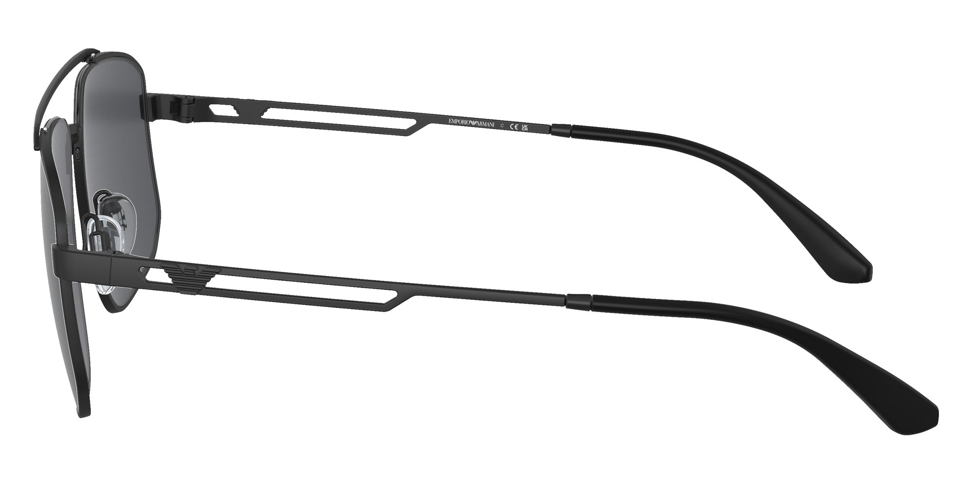 EMPORIO ARMANI EA2139 300187 57 - Matte Black / Dark Gray #id:ea2139300187_s:100110