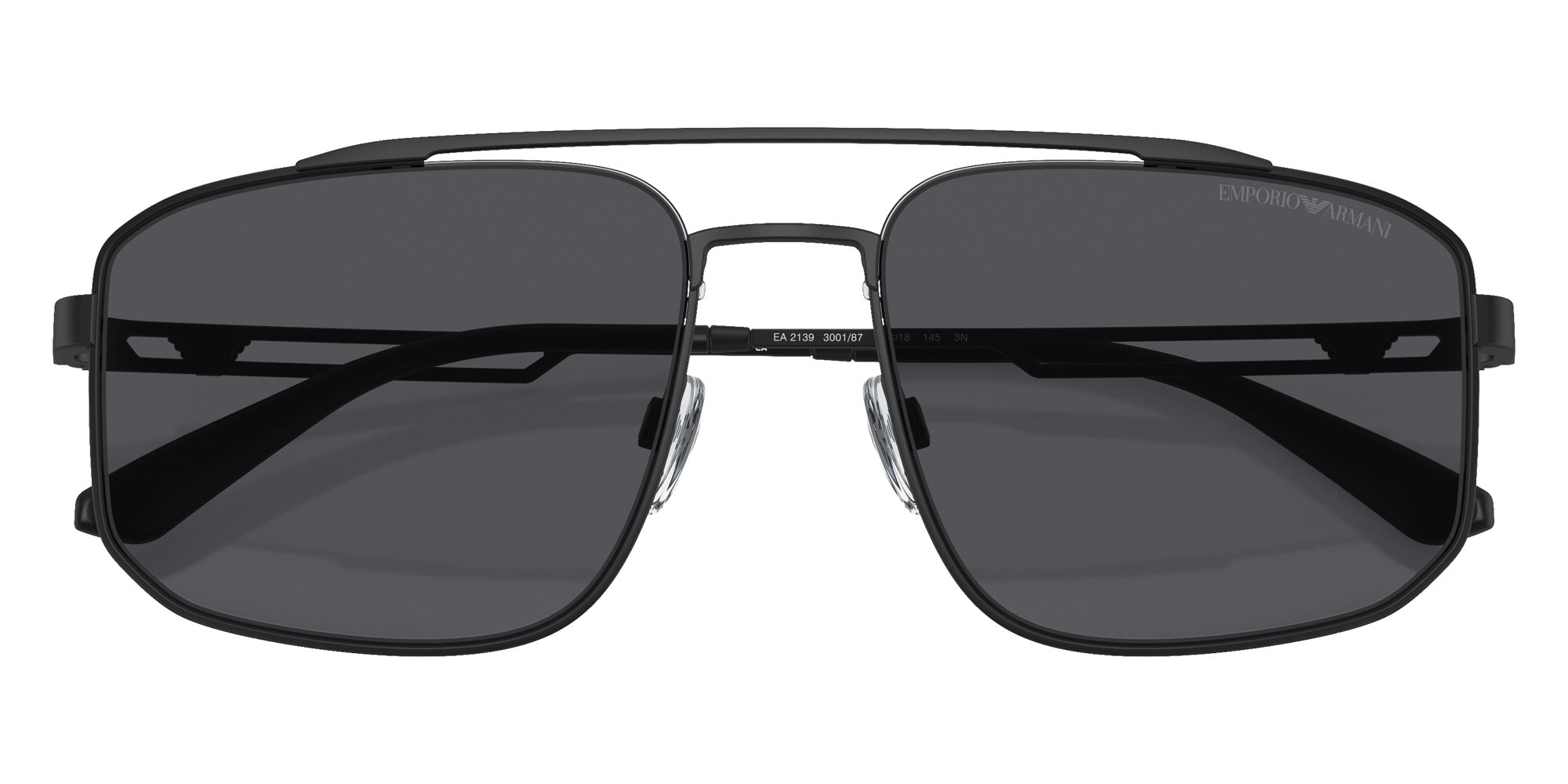 EMPORIO ARMANI EA2139 300187 57 - Matte Black / Dark Gray #id:ea2139300187_s:100120