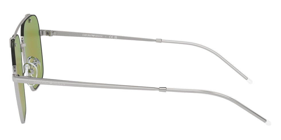 EMPORIO ARMANI EA2150 30154V 57 - Shiny Silver / Gray Mirrored Violet #id:ea215030154v_s:100110