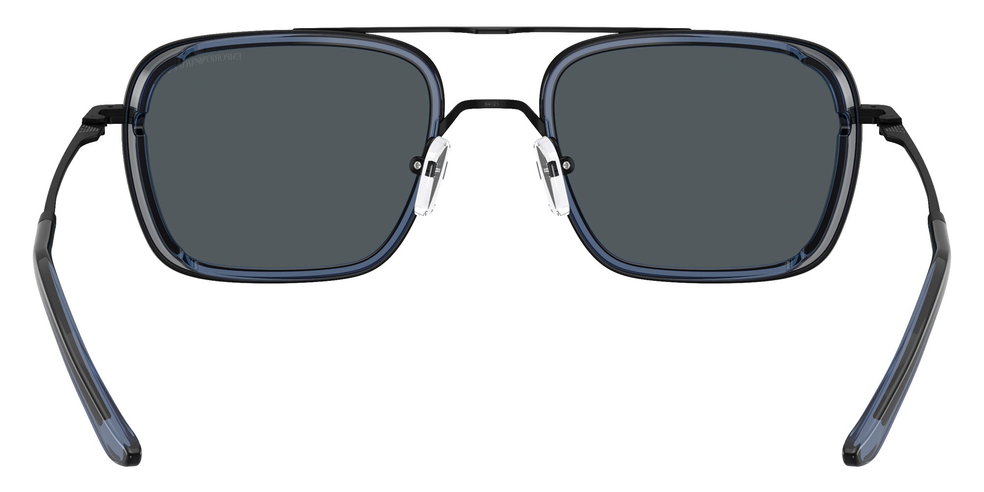 EMPORIO ARMANI EA2162 300180 54 - Matte Black / Blue #id:ea2162300180_s:100115