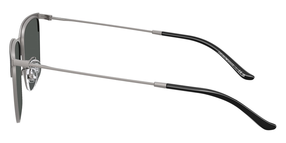 EMPORIO ARMANI EA2164D 300187 57 - Matte Gunmetal/Black / Dark Gray #id:ea2164d300187_s:100110