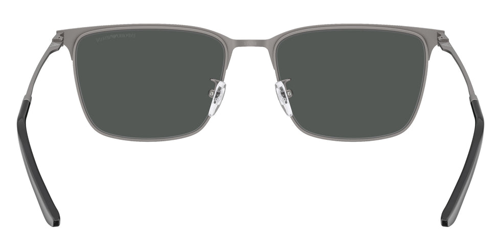 EMPORIO ARMANI EA2164D 300187 57 - Matte Gunmetal/Black / Dark Gray #id:ea2164d300187_s:100115