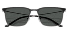 EMPORIO ARMANI EA2164D 300187 57 - Matte Gunmetal/Black / Dark Gray #id:ea2164d300187_s:100120