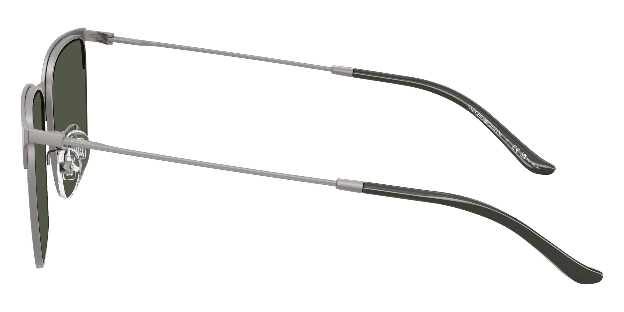 EMPORIO ARMANI EA2164D 30039A 57 - Matte Gunmetal / Polarized Dark Green #id:ea2164d30039a_s:102110