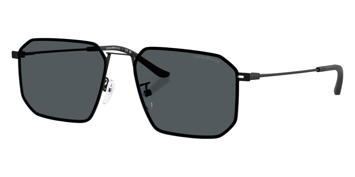 EMPORIO ARMANI EA2165D 300180 58 - Matte Black / Dark Gray #id:ea2165d300180_s:100105