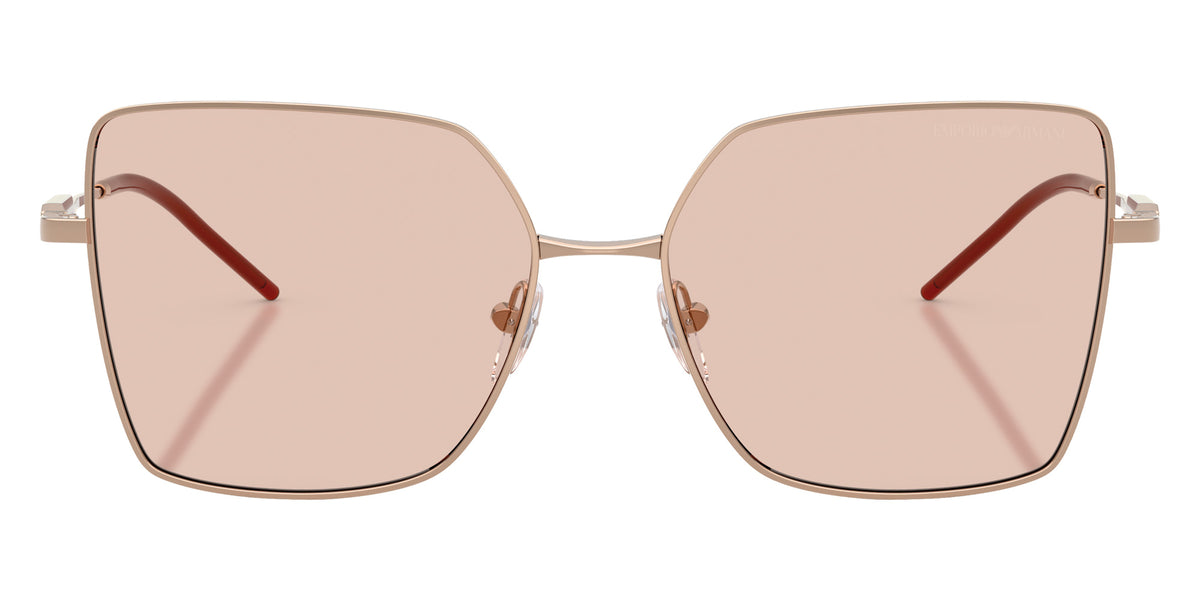 EMPORIO ARMANI EA2179 301173 56 - Shiny Rose Gold / Light Brown #id:ea2179301173_s:100100