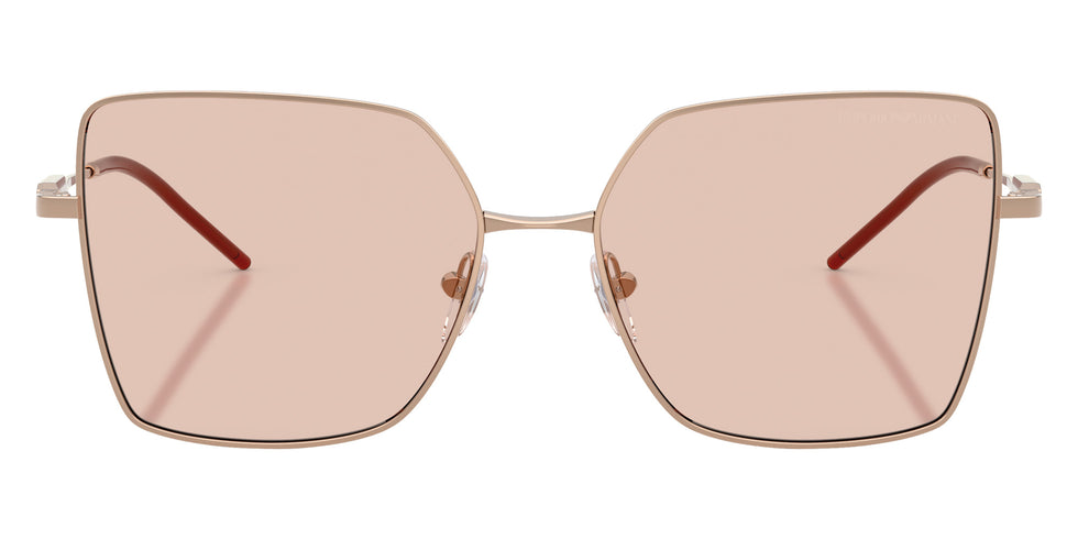 EMPORIO ARMANI EA2179 301173 56 - Shiny Rose Gold / Light Brown #id:ea2179301173_s:100100