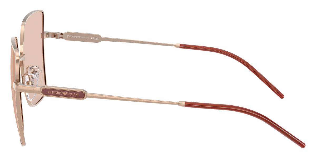 EMPORIO ARMANI EA2179 301173 56 - Shiny Rose Gold / Light Brown #id:ea2179301173_s:100110