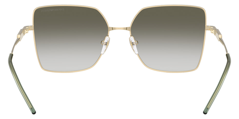 EMPORIO ARMANI EA2179 30132A 56 - Shiny Pale Gold / Clear Gradient Dark Green #id:ea217930132a_s:102115