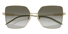 EMPORIO ARMANI EA2179 30132A 56 - Shiny Pale Gold / Clear Gradient Dark Green #id:ea217930132a_s:102120