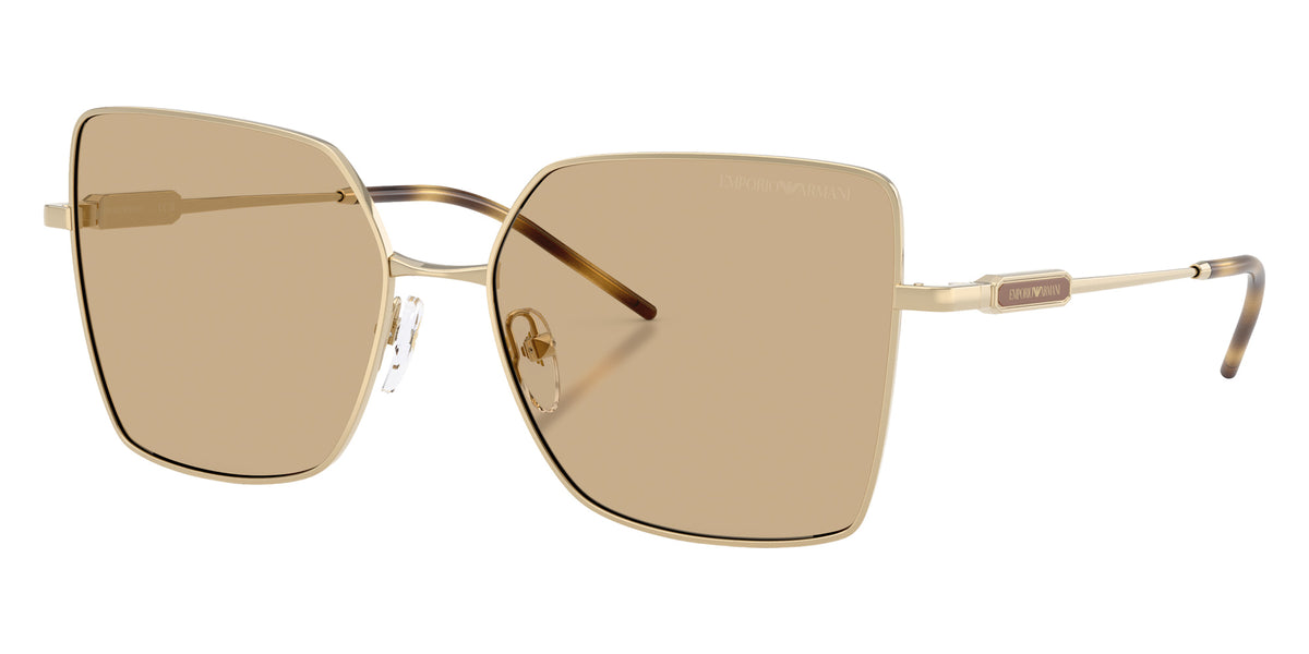 EMPORIO ARMANI EA2179 301373 56 - Shiny Pale Gold / Dark Brown #id:ea2179301373_s:104105