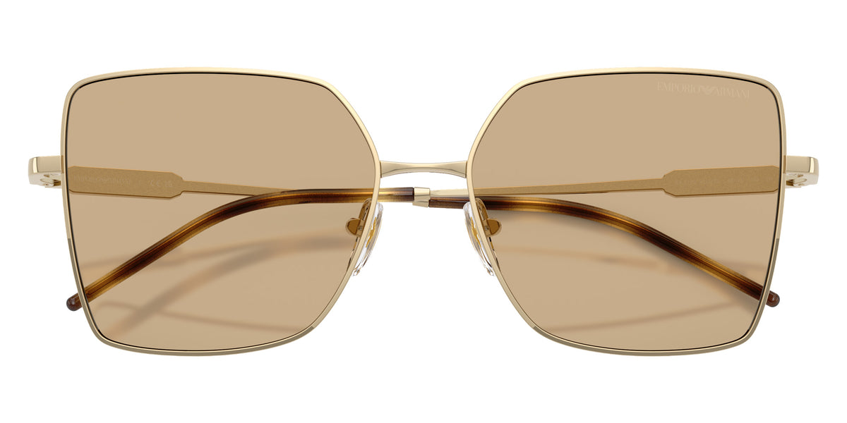 EMPORIO ARMANI EA2179 301373 56 - Shiny Pale Gold / Dark Brown #id:ea2179301373_s:104120