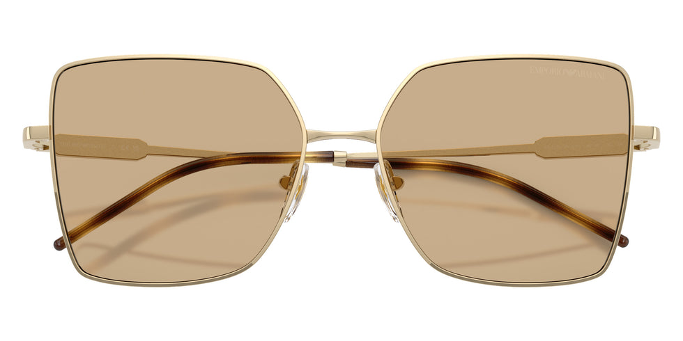 EMPORIO ARMANI EA2179 301373 56 - Shiny Pale Gold / Dark Brown #id:ea2179301373_s:104120
