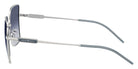 EMPORIO ARMANI EA2179 30158H 56 - Shiny Silver / Gray Gradient Blue #id:ea217930158h_s:106110