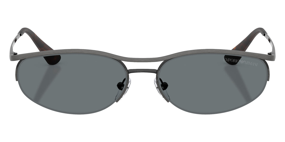 EMPORIO ARMANI EA2180 344480 54 - Matte Anticate Silver / Dark Blue #id:ea2180344480_s:100100
