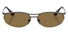 EMPORIO ARMANI EA2180 344573 54 - Shiny Anticate Silver / Dark Brown #id:ea2180344573_s:102100