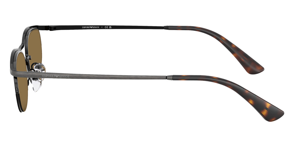 EMPORIO ARMANI EA2180 344573 54 - Shiny Anticate Silver / Dark Brown #id:ea2180344573_s:102110