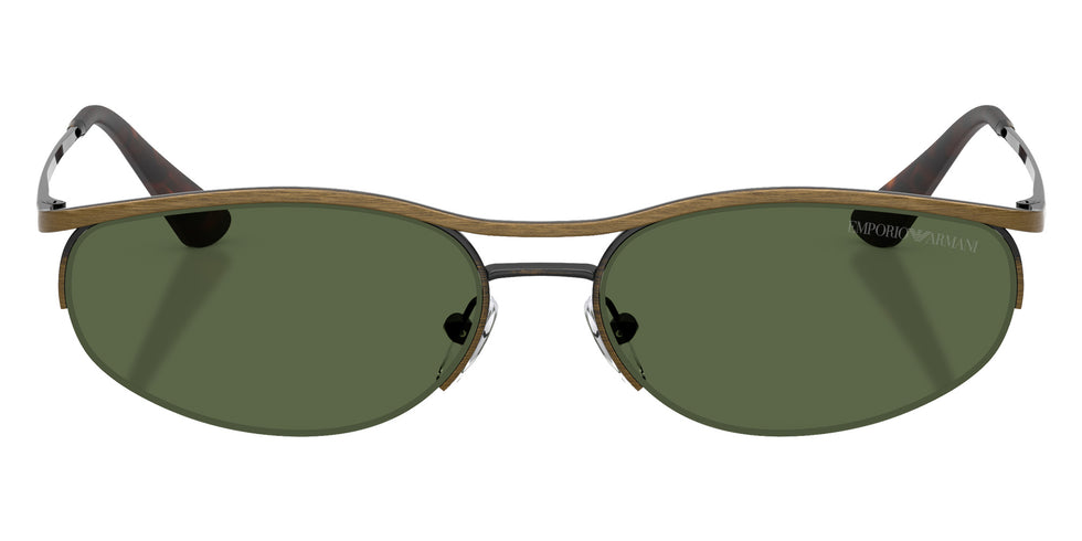 EMPORIO ARMANI EA2180 344671 54 - Shiny Anticate Gold / Dark Green #id:ea2180344671_s:104100