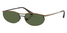 EMPORIO ARMANI EA2180 344671 54 - Shiny Anticate Gold / Dark Green #id:ea2180344671_s:104105