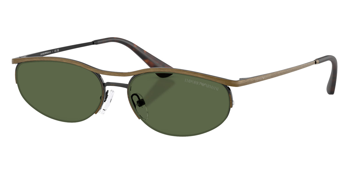 EMPORIO ARMANI EA2180 344671 54 - Shiny Anticate Gold / Dark Green #id:ea2180344671_s:104105