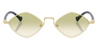 EMPORIO ARMANI EA2182 30028E 50 - Matte Pale Gold / Clear Gradient Green #id:ea218230028e_s:100100