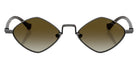 EMPORIO ARMANI EA2182 34447Z 50 - Shiny Anticate Silver / Gray Gradient Green #id:ea218234447z_s:102100