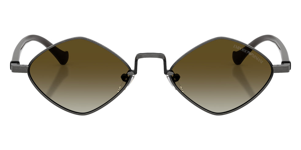 EMPORIO ARMANI EA2182 34447Z 50 - Shiny Anticate Silver / Gray Gradient Green #id:ea218234447z_s:102100