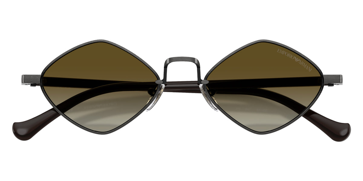 EMPORIO ARMANI EA2182 34447Z 50 - Shiny Anticate Silver / Gray Gradient Green #id:ea218234447z_s:102120