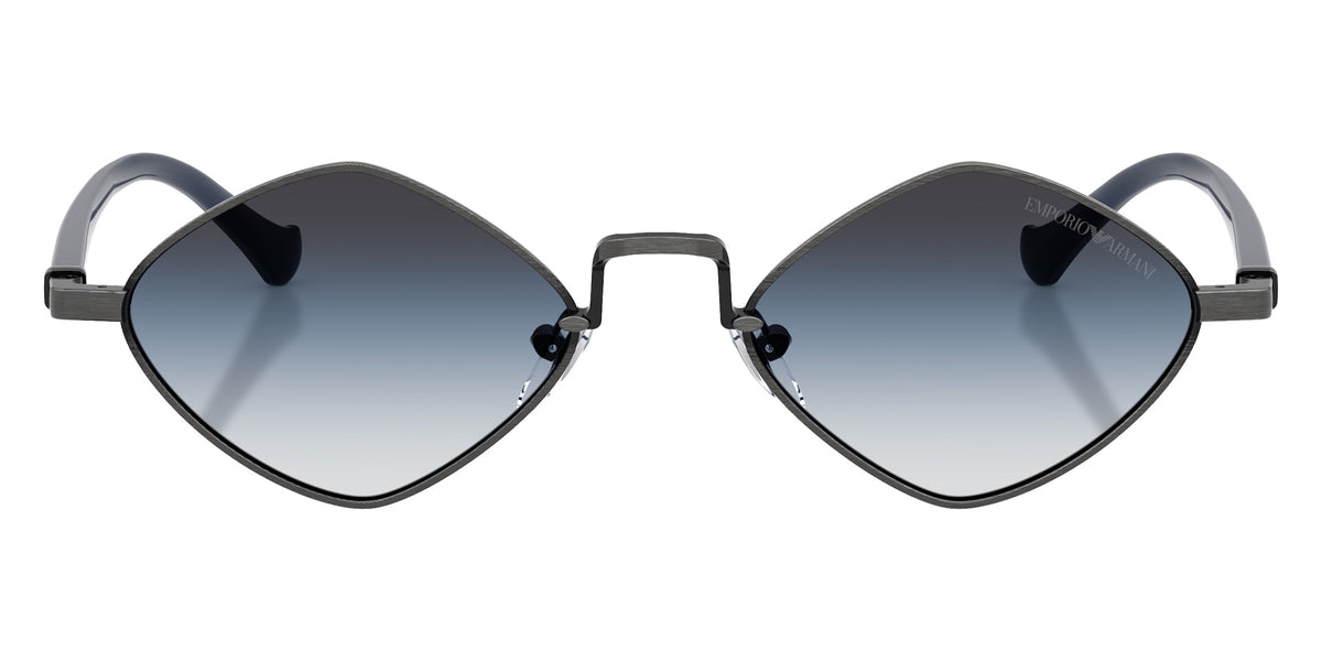EMPORIO ARMANI EA2182 34448G 50 - Shiny Anticate Silver / Gray Blue #id:ea218234448g_s:104100