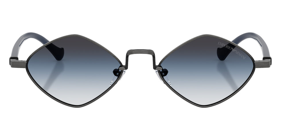 EMPORIO ARMANI EA2182 34448G 50 - Shiny Anticate Silver / Gray Blue #id:ea218234448g_s:104100