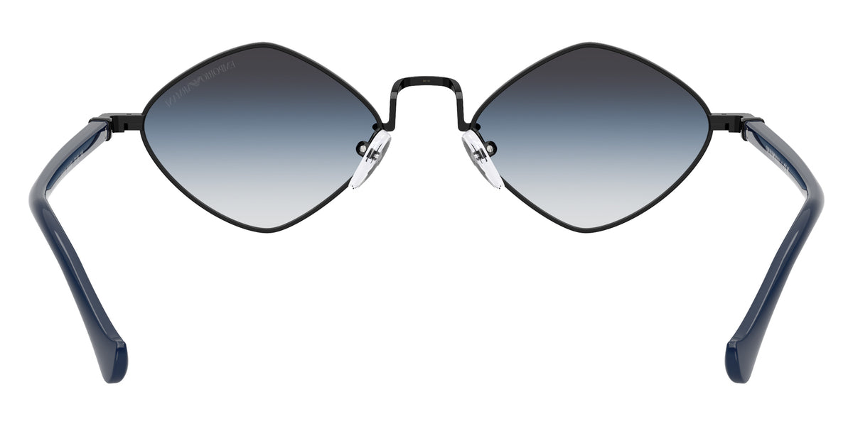 EMPORIO ARMANI EA2182 34448G 50 - Shiny Anticate Silver / Gray Blue #id:ea218234448g_s:104115