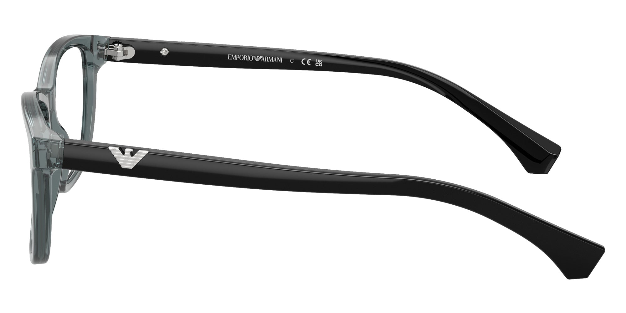 EMPORIO ARMANI EA3099 6364 54 - Shiny Transparent Gray #id:ea30996364_s:100110