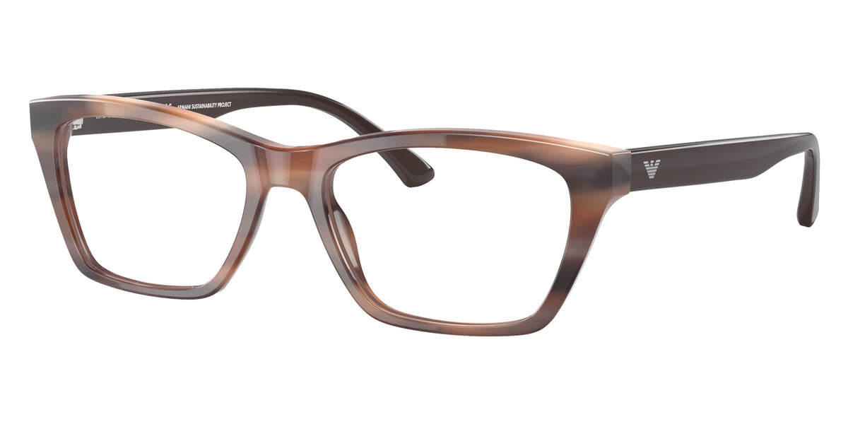 EMPORIO ARMANI EA3186 5903 53 - Striped Brown #id:ea31865903_s:100105