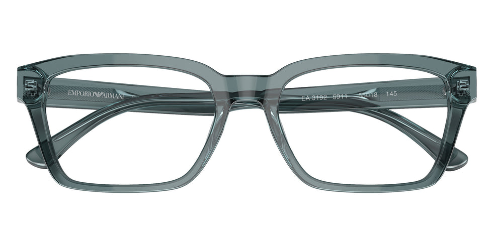 EMPORIO ARMANI EA3192 5911 55 - Shiny Transparent Blue #id:ea31925911_s:100120