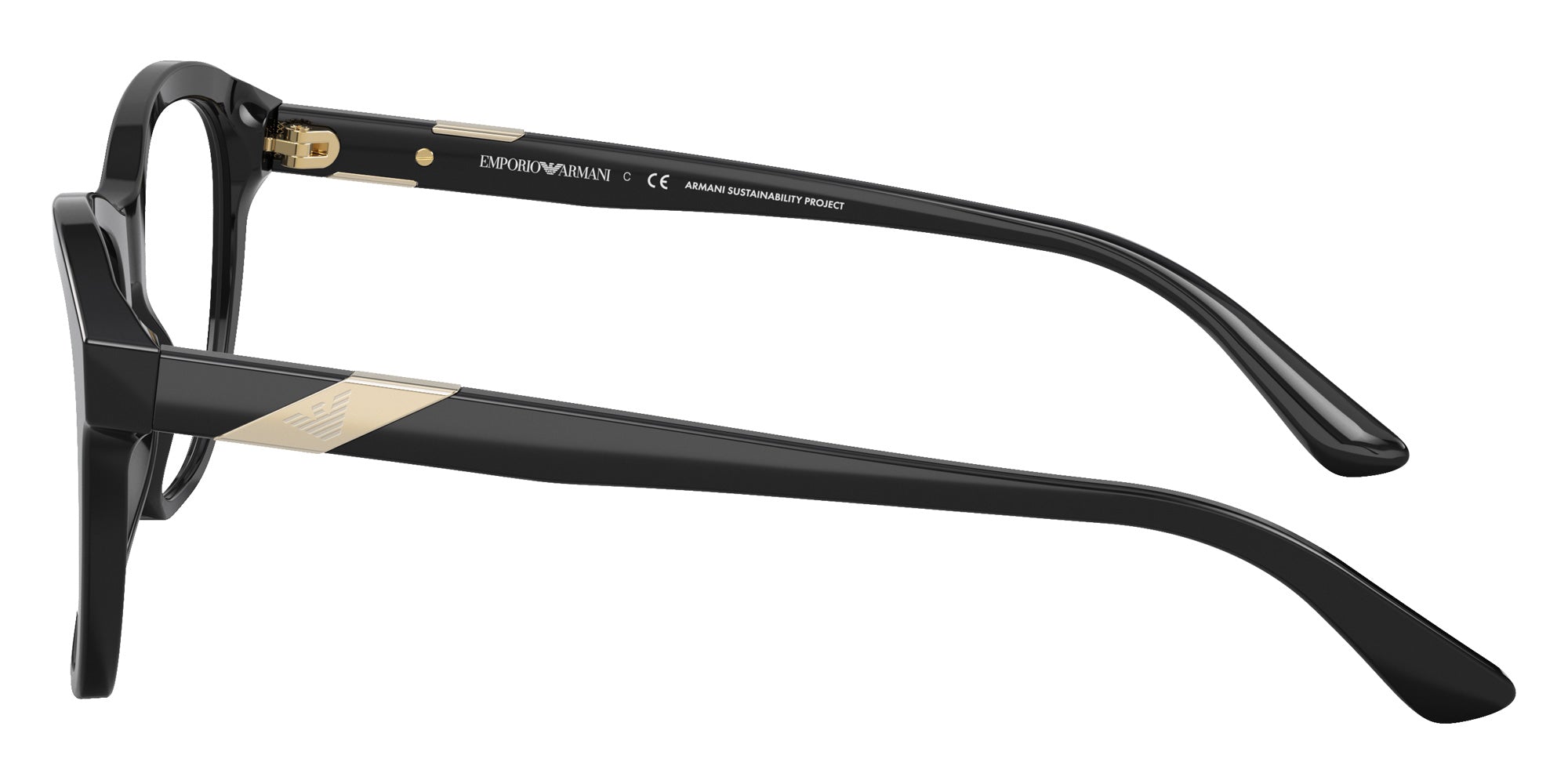 EMPORIO ARMANI EA3195 5875 53 - Shiny Black #id:ea31955875_s:100110