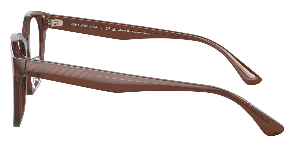 EMPORIO ARMANI EA3207F 5044 53 - Shiny Transparent Brown #id:ea3207f5044_s:100110