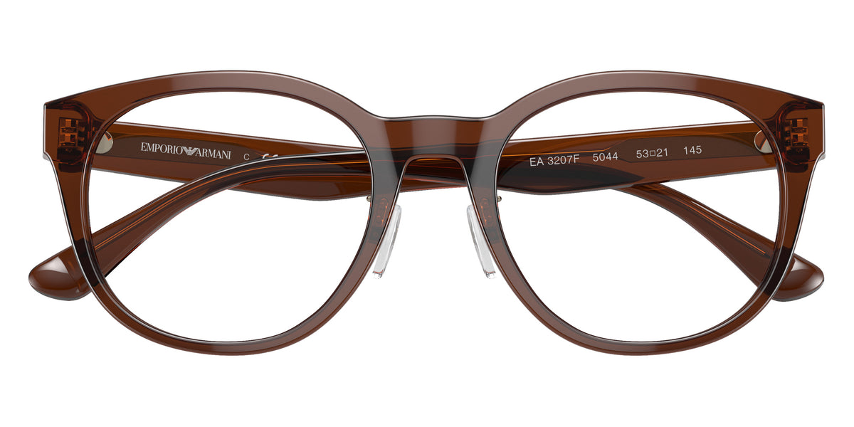 EMPORIO ARMANI EA3207F 5044 53 - Shiny Transparent Brown #id:ea3207f5044_s:100120
