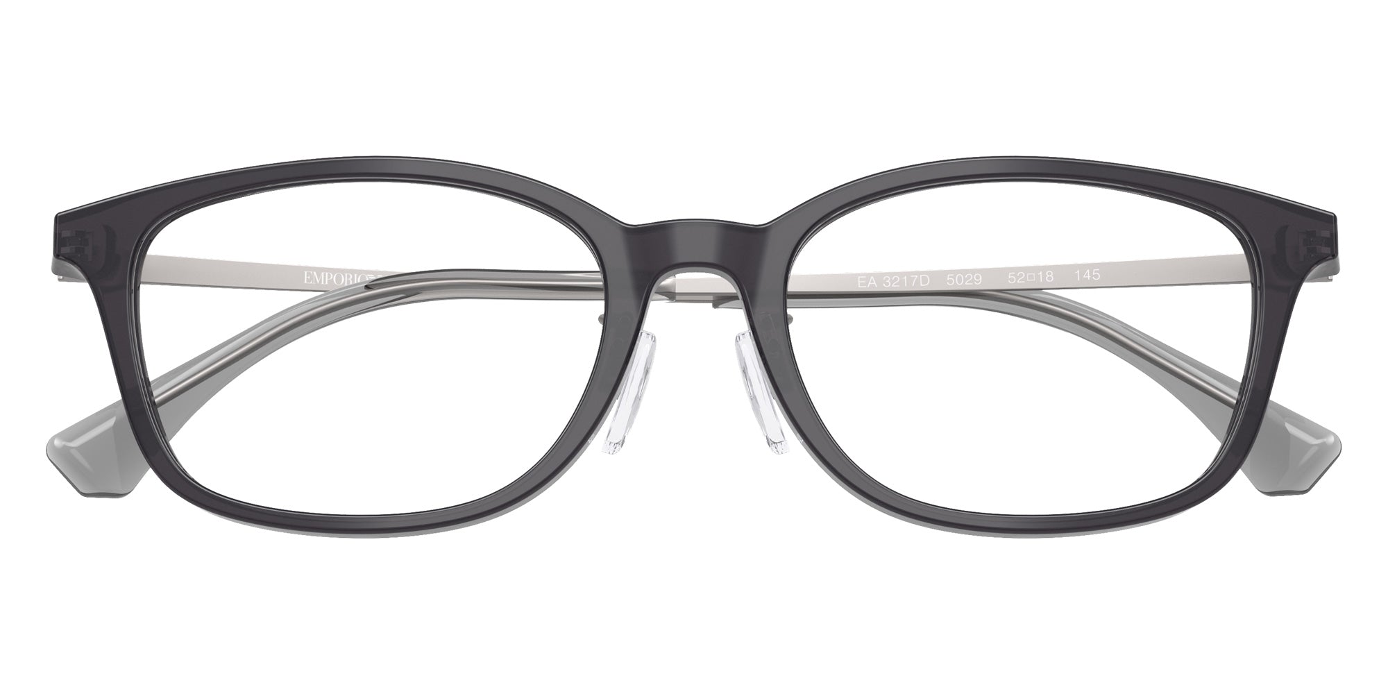 EMPORIO ARMANI EA3217D 5029 52 - Shiny Transparent Gray #id:ea3217d5029_s:100100