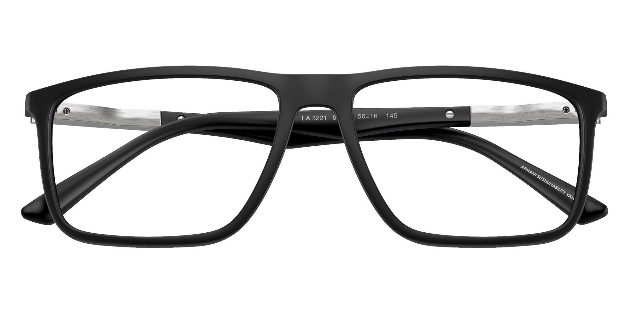EMPORIO ARMANI EA3221 5001 56 - Matte Black #id:ea32215001_s:100120