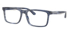 EMPORIO ARMANI EA3227 6054 56 - Shiny Blue/Top Smoke #id:ea32276054_s:100105