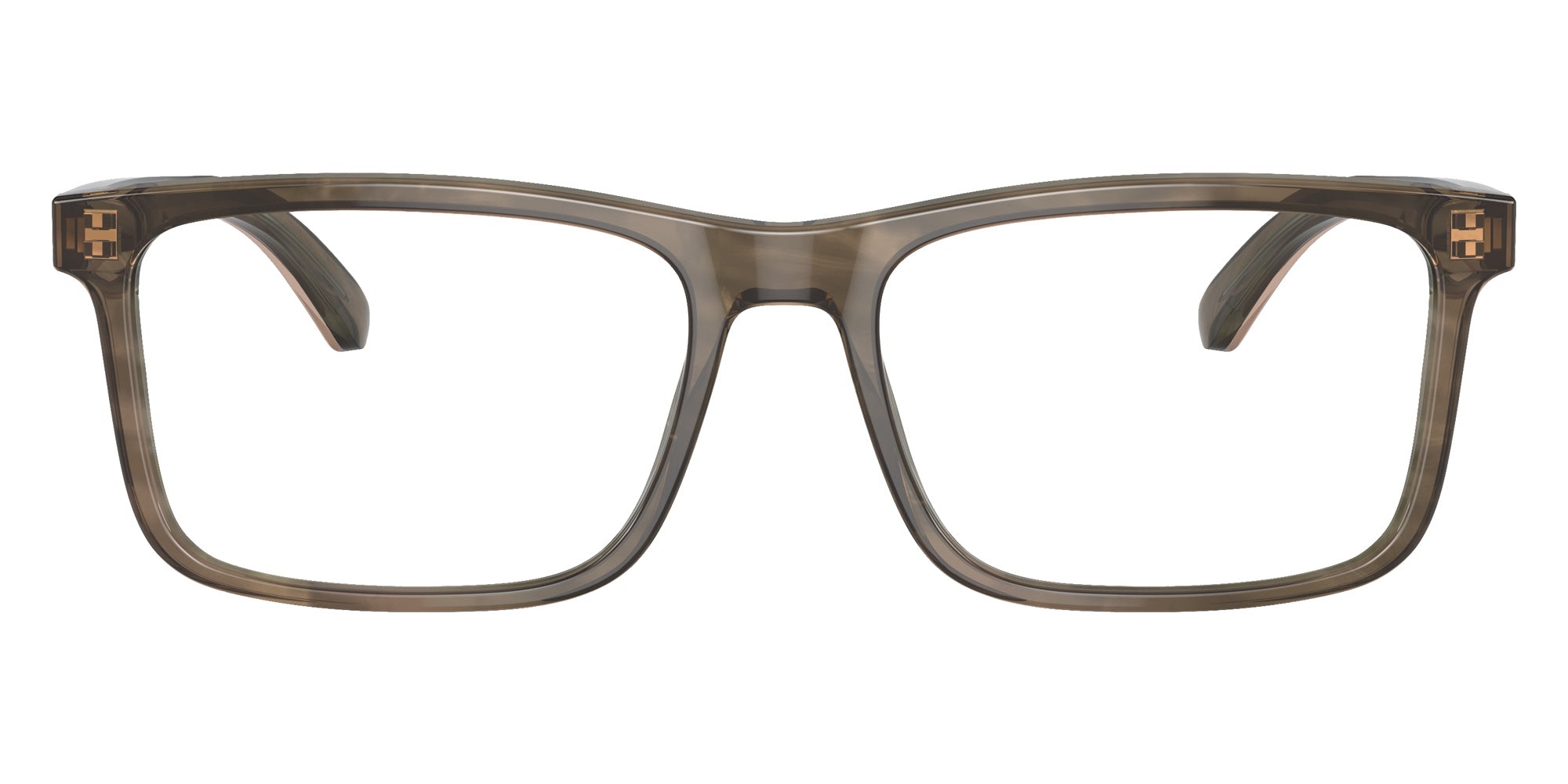 EMPORIO ARMANI EA3227 6055 54 - Shiny Green/Top Brown #id:ea32276055_s:102100