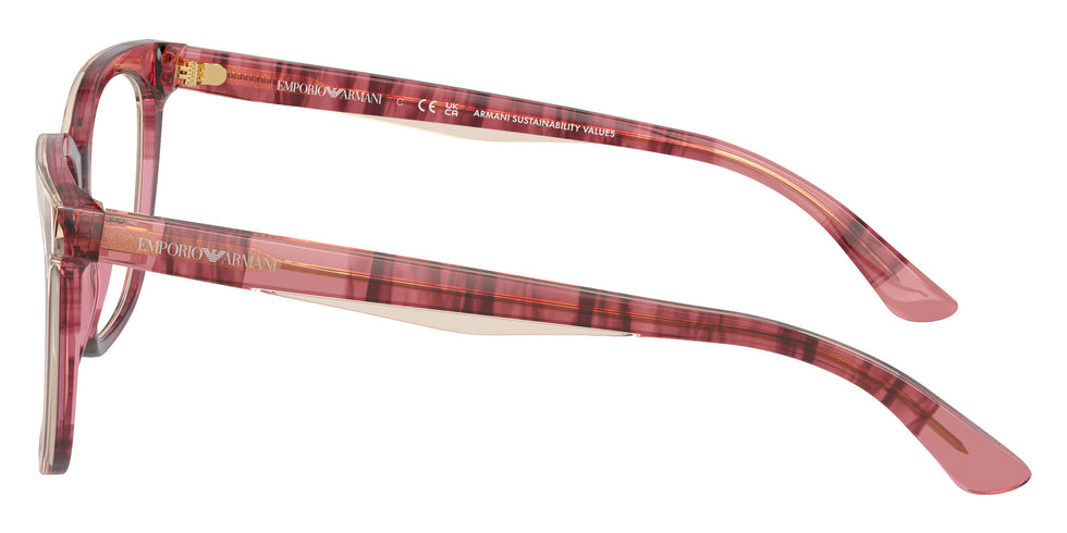 EMPORIO ARMANI EA3228 6057 53 - Shiny Bordeaux/Top Light Brown #id:ea32286057_s:100110