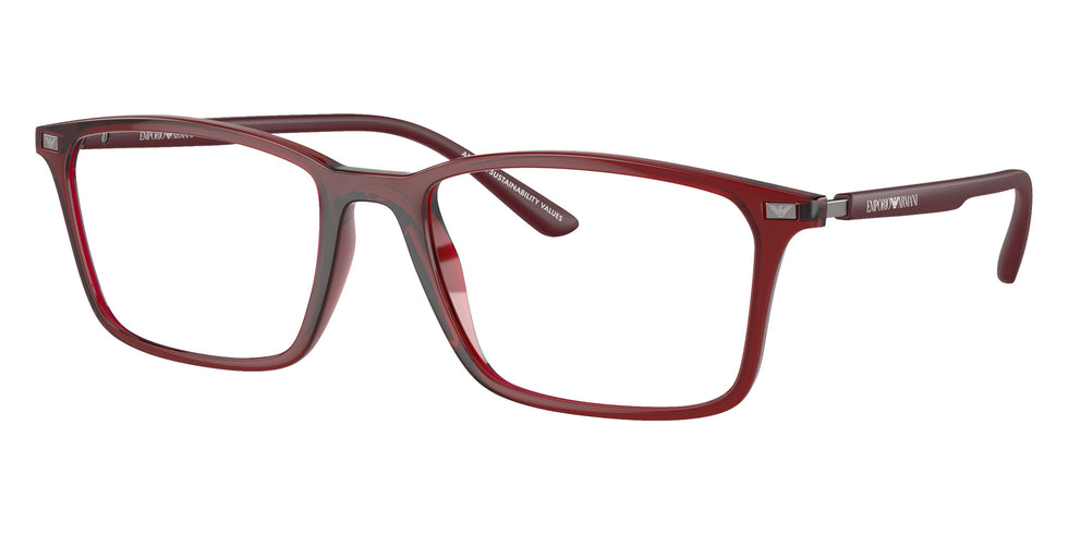 EMPORIO ARMANI EA3237 6109 53 - Shiny Transparent Bordeaux #id:ea32376109_s:100105