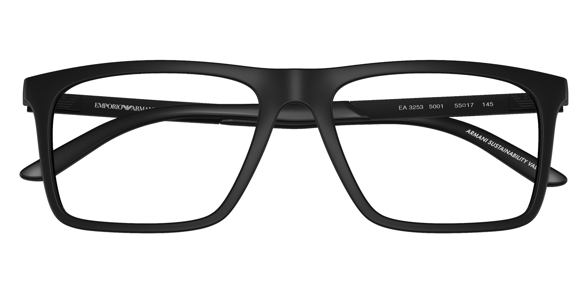 EMPORIO ARMANI EA3253 5001 55 - Matte Black #id:ea32535001_s:100120