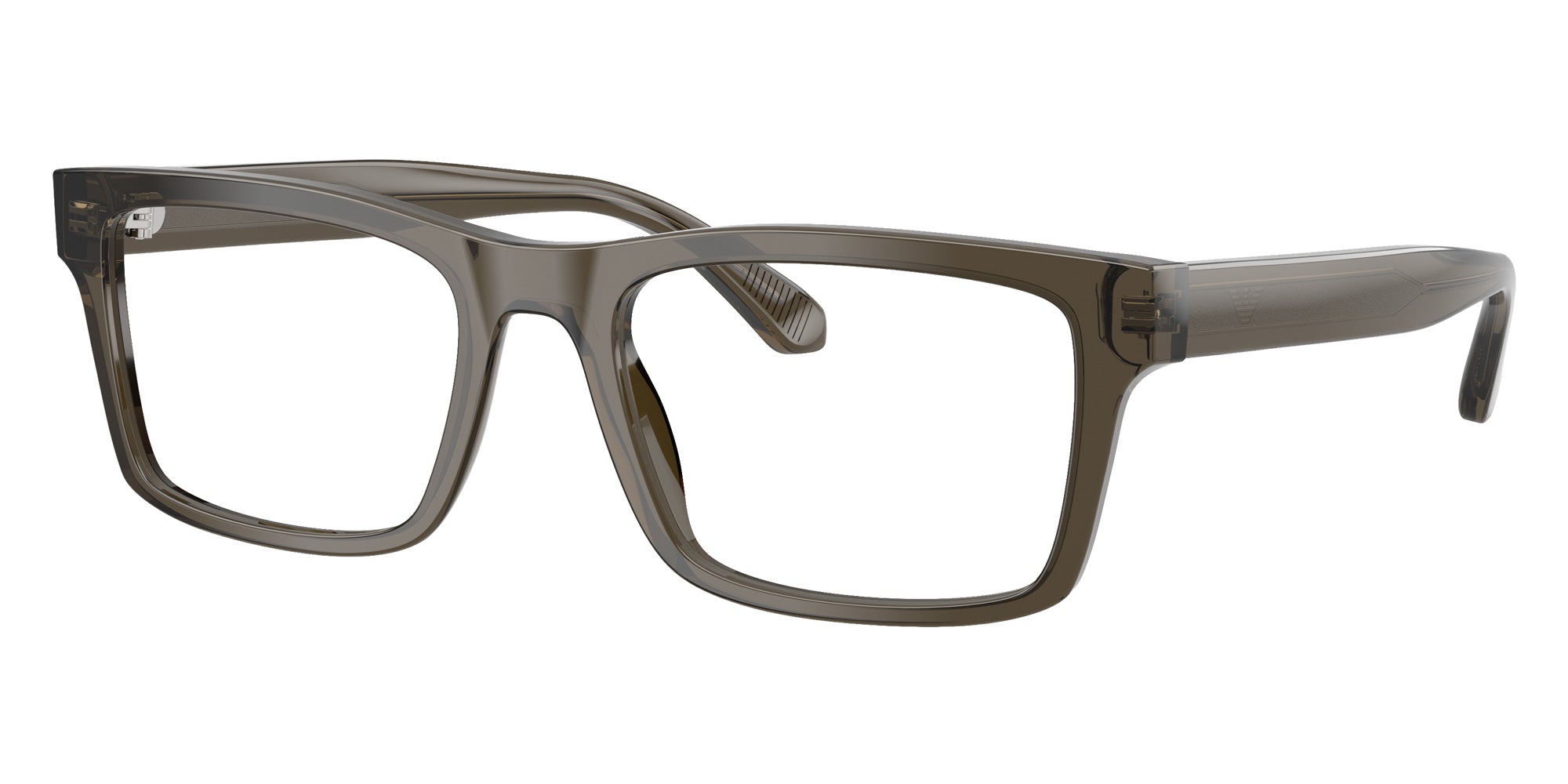 EMPORIO ARMANI EA3254F 6249 54 - Shiny Transparent Gray #id:ea3254f6249_s:100105