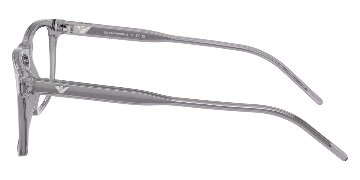 EMPORIO ARMANI EA3257 5075 55 - Shiny Transparent Gray #id:ea32575075_s:100110