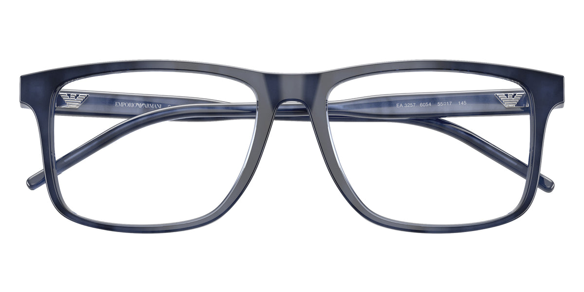 EMPORIO ARMANI EA3257 6054 55 - Striped Transparent Blue #id:ea32576054_s:102120